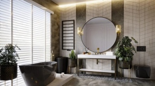 A3 1120X500 275W CZARNY MAT