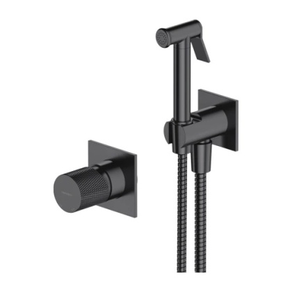 Bateria bidetowa OMNIRES CONTOUR SYSCTBI1AT antracyt szczotkowany