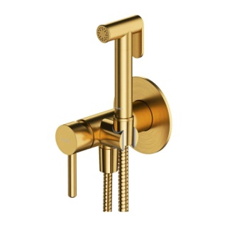 Bateria bidetowa OMNIRES SYSYBI2GLB złoty szczotkowany