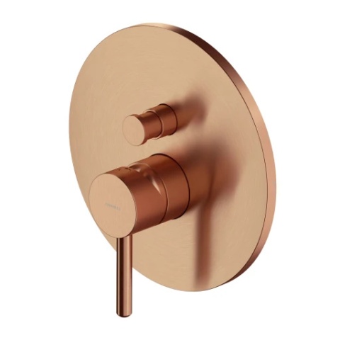 element natynkowy baterii prysznicowo-wannowej podtynkowej Y1235ROCPB miedź szczotkowana