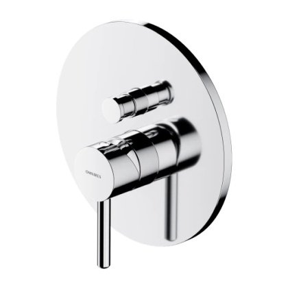 element natynkowy baterii prysznicowo-wannowej podtynkowej Y1235ROCR chrom połysk