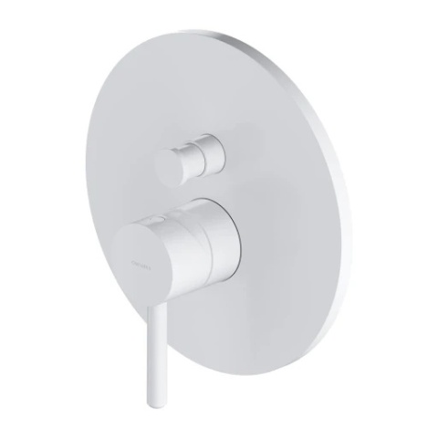 element natynkowy baterii prysznicowo-wannowej podtynkowej Y1235ROWM biały mat